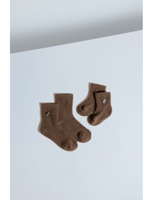 Yak Down Socks Cappuccino