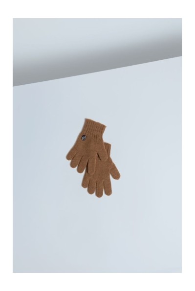 Baby Camel Down Gloves Ginger