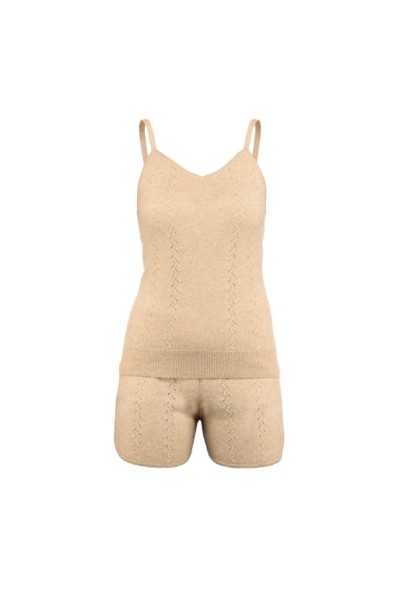 Levi Top with straps, Beige