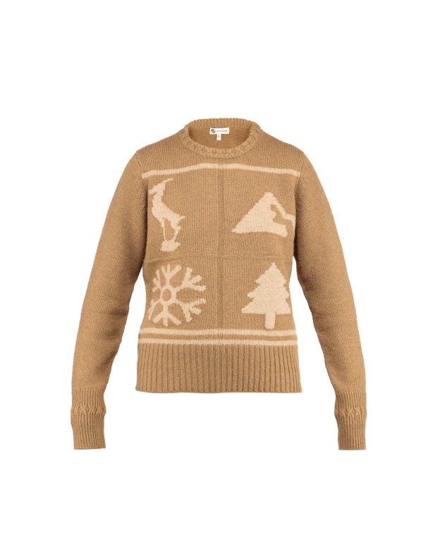 Garmisch logo Sweater Ginger