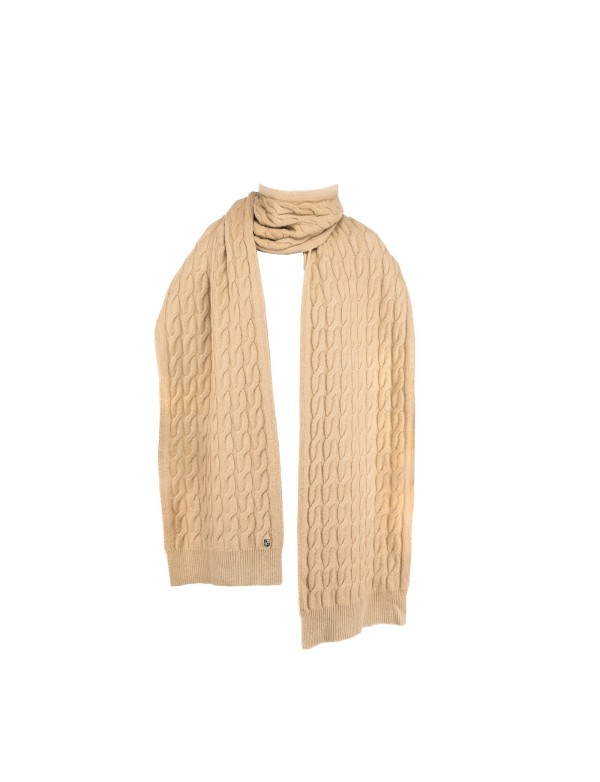 Torino oversize Scarf Beige