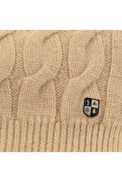 Torino oversize Scarf Beige