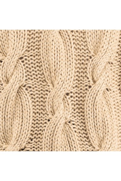 Arosa handmade cable Sweater Beige