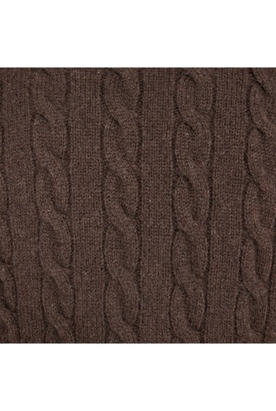 Vienna cables Sweater Chocolate