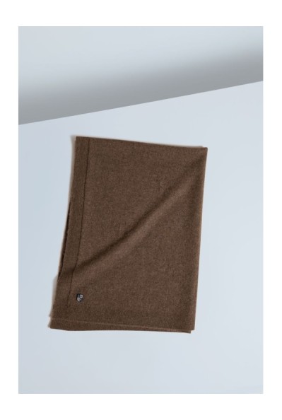 Yak Down Snowflake Blanket Cappuccino